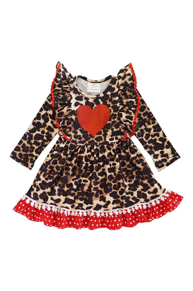 Cheetah Valentine’s Dress